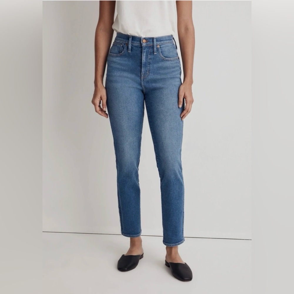 Madewell Stovepipe Jean Size 32 Tall Straight leg High rise